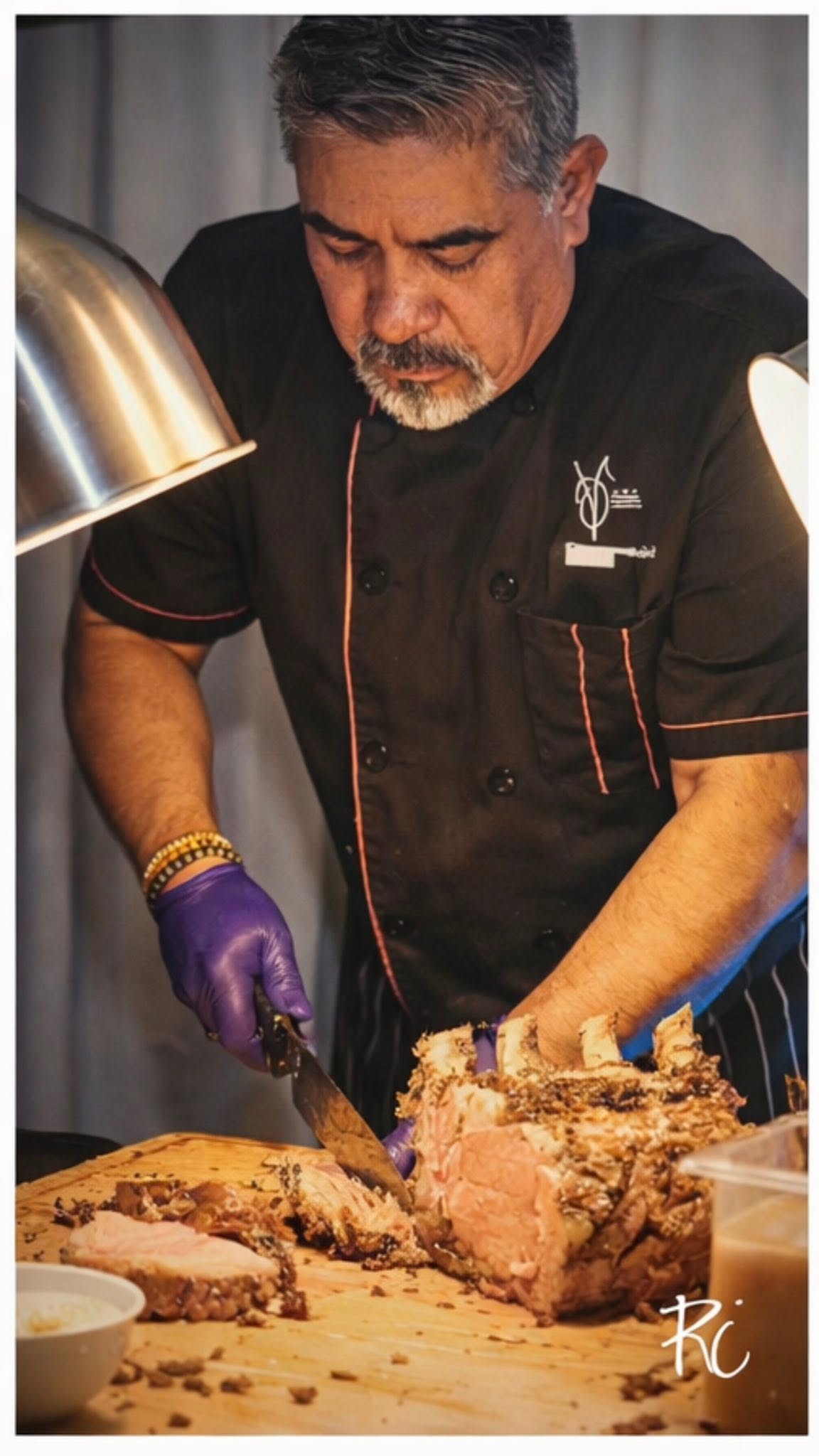 Chef Omar at work